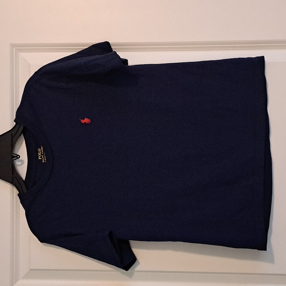 Navy blue polo t shirt